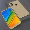 360 Protective Full Cover Phone Case For Xiaomi Redmi Note 5 6 Pro 5A S2 4X Case For Redmi 5A 6A 6 Pro 5 Plus With Glass