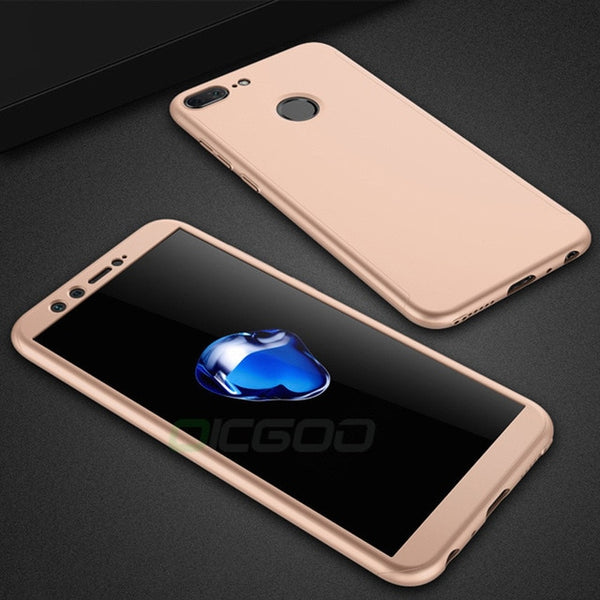 360 Degree Full Cover Case For Huawei P20 P10 P9 Lite P20 Pro Phone Cases For Huawei Y6 Y7 Prime 2018 Huawei Y5 Y7 2017 Case