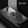 Luxury Car Ring Silicone TPU Soft Phone Case On The For Huawei P20 Pro P20 Lite Back Cover For Honor 8X Max Full Shockproof Case