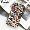 Yinuoda Friends Season TV  TPU black Phone Case Cover Shell for Apple iPhone 8 7 6 6S Plus X XS MAX 5 5S SE XR Mobile Cover