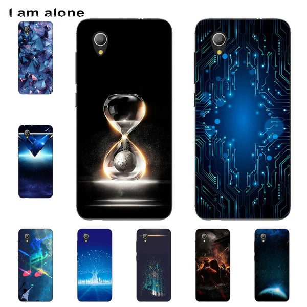 I am alone Phone Cover For Alcatel 1 5033D 5033 5033A 5033Y 5033X 5.0 inch Solf TPU Cellphone Fashion Cases Shipping Free