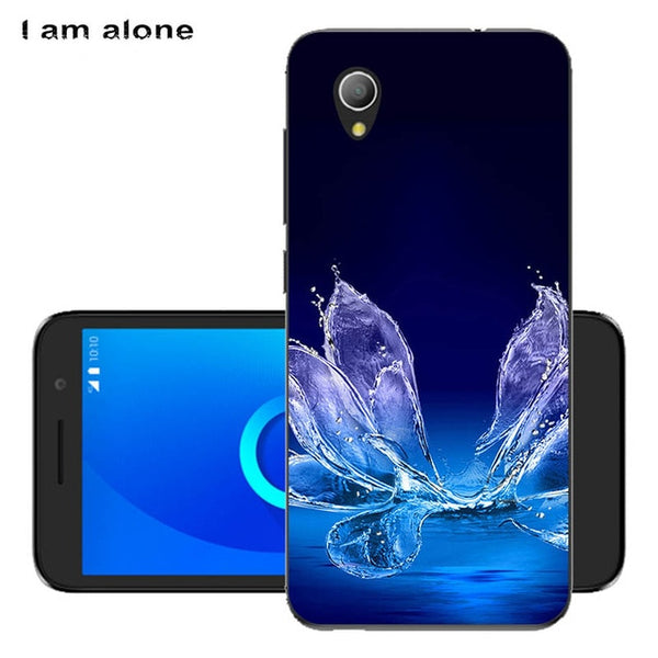 I am alone Phone Cover For Alcatel 1 5033D 5033 5033A 5033Y 5033X 5.0 inch Solf TPU Cellphone Fashion Cases Shipping Free