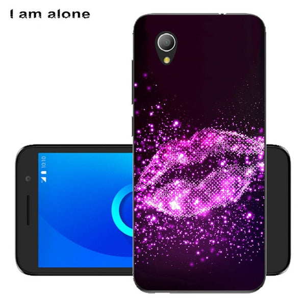 I am alone Phone Cover For Alcatel 1 5033D 5033 5033A 5033Y 5033X 5.0 inch Solf TPU Cellphone Fashion Cases Shipping Free