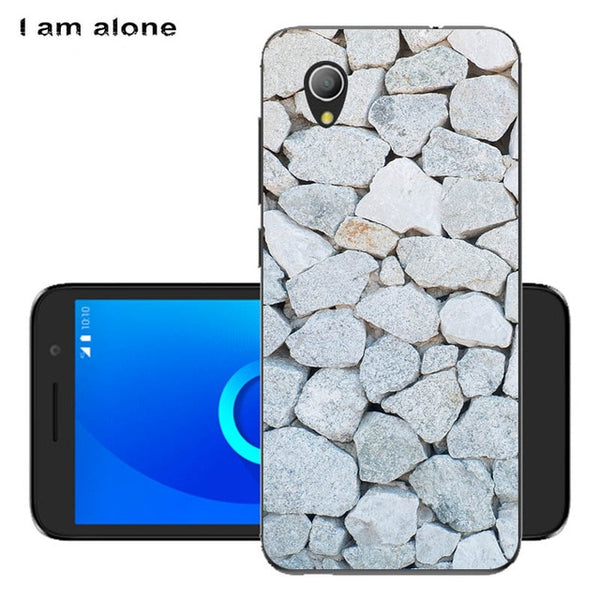 I am alone Phone Cover For Alcatel 1 5033D 5033 5033A 5033Y 5033X 5.0 inch Solf TPU Cellphone Fashion Cases Shipping Free