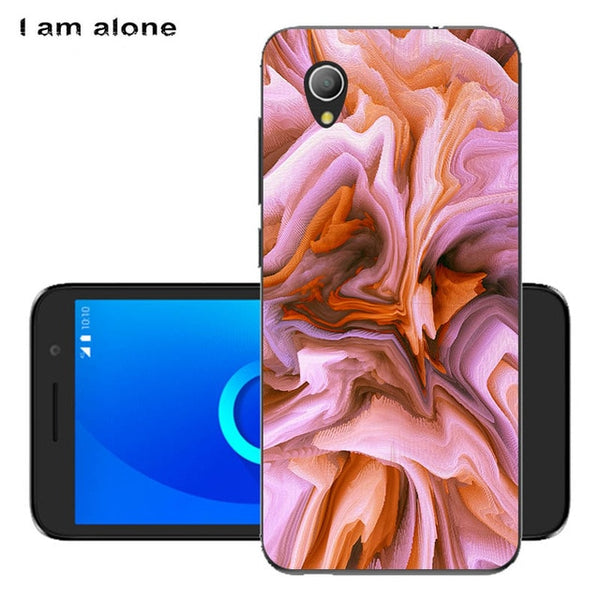 I am alone Phone Cover For Alcatel 1 5033D 5033 5033A 5033Y 5033X 5.0 inch Solf TPU Cellphone Fashion Cases Shipping Free