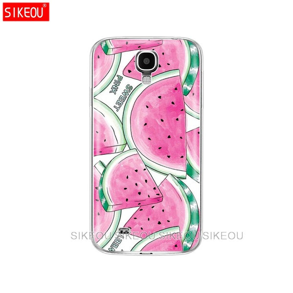 Silicone Soft Case For Samsung Galaxy S4 i9500 Case TPU Cover For Samsung S4 Phone shell  da Hoesje Protective For S 4 butterfly