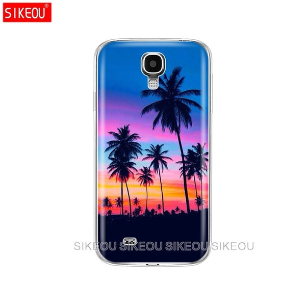 Silicone Soft Case For Samsung Galaxy S4 i9500 Case TPU Cover For Samsung S4 Phone shell  da Hoesje Protective For S 4 butterfly