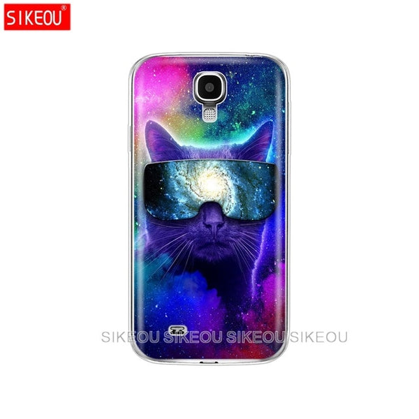 Silicone Soft Case For Samsung Galaxy S4 i9500 Case TPU Cover For Samsung S4 Phone shell  da Hoesje Protective For S 4 butterfly