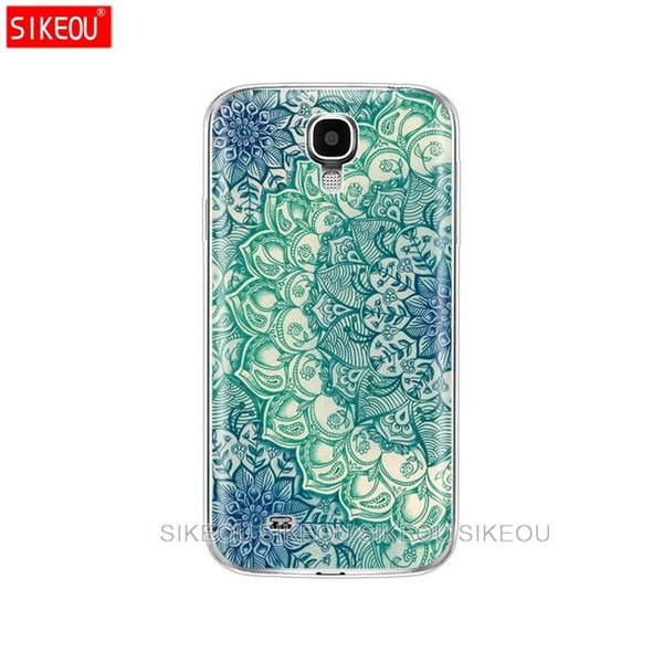 Silicone Soft Case For Samsung Galaxy S4 i9500 Case TPU Cover For Samsung S4 Phone shell  da Hoesje Protective For S 4 butterfly