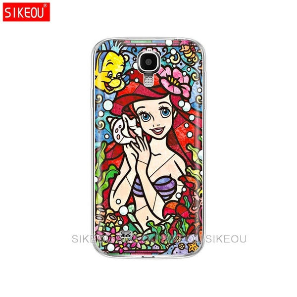 Silicone Soft Case For Samsung Galaxy S4 i9500 Case TPU Cover For Samsung S4 Phone shell  da Hoesje Protective For S 4 butterfly