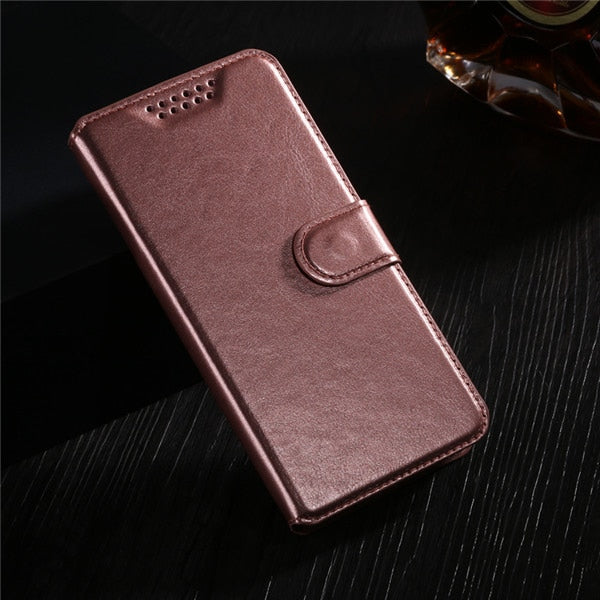 Leather Flip Wallet Cover Case For ZTE Blade A510 A512 A520 A1 AF3 A6 L3 L4 L5 L7 L110 X5 X7 X9 V6 V9 V7 V8 Lite Phone Case