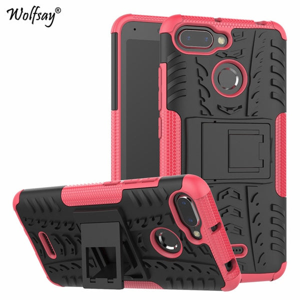 Xiaomi Redmi 6 Case Shockproof Armor Silicone Hard Back Phone Case For Xiaomi Redmi 6 Cover For Xiaomi Redmi6 Phone Shell Fundas