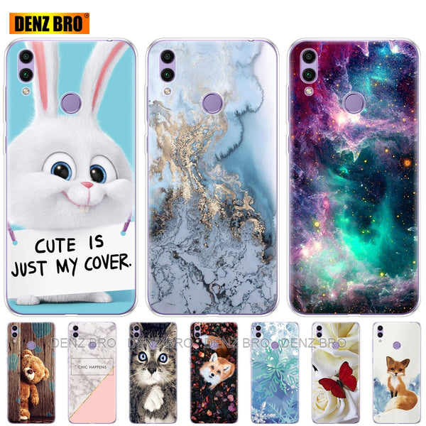 soft silicone case for huawei honor 8C Case 6.26'' inch Soft TPU Back Cover for huawei honor 8c Protect Phone shell Coque bags