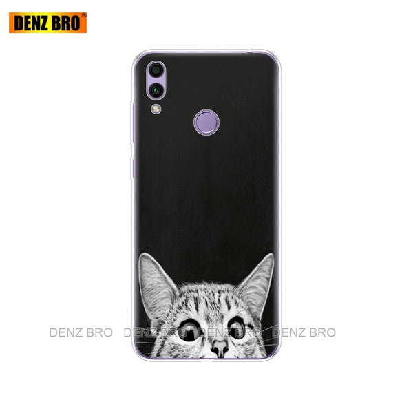 soft silicone case for huawei honor 8C Case 6.26'' inch Soft TPU Back Cover for huawei honor 8c Protect Phone shell Coque bags