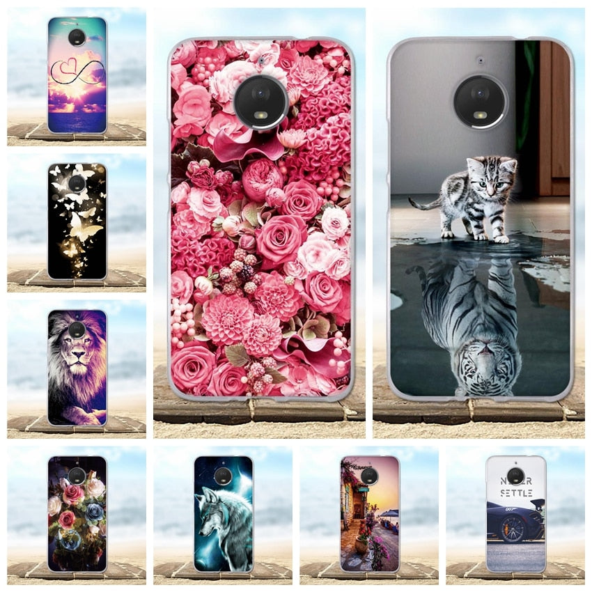 For Funda Motorola Moto E4 Plus Mobile Phones Cover XT1770 XT1773 Europe Version 5.5" Back For Capa Moto E4 Plus Case Silicone