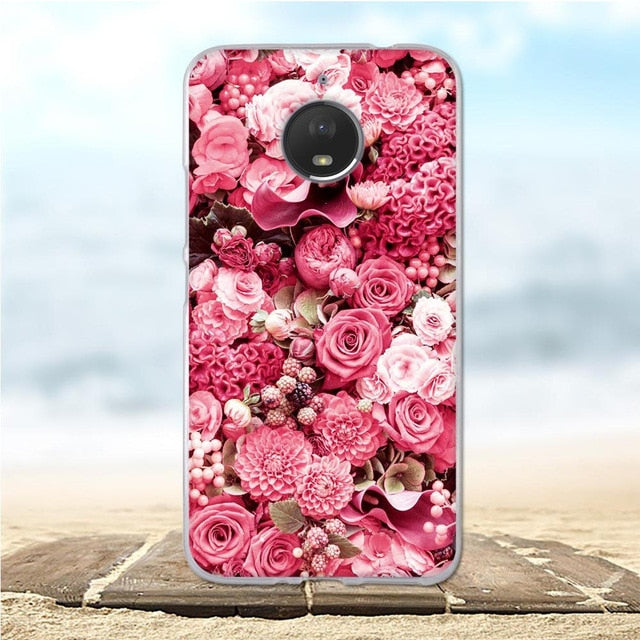 For Funda Motorola Moto E4 Plus Mobile Phones Cover XT1770 XT1773 Europe Version 5.5" Back For Capa Moto E4 Plus Case Silicone