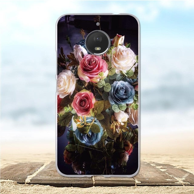 For Funda Motorola Moto E4 Plus Mobile Phones Cover XT1770 XT1773 Europe Version 5.5" Back For Capa Moto E4 Plus Case Silicone