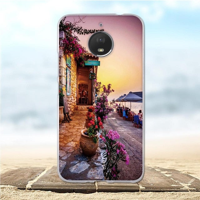 For Funda Motorola Moto E4 Plus Mobile Phones Cover XT1770 XT1773 Europe Version 5.5" Back For Capa Moto E4 Plus Case Silicone