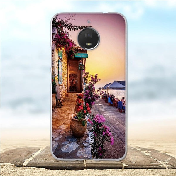 For Funda Motorola Moto E4 Plus Mobile Phones Cover XT1770 XT1773 Europe Version 5.5" Back For Capa Moto E4 Plus Case Silicone
