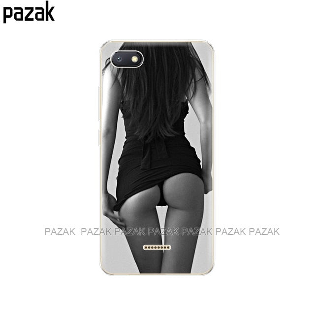 silicone case for Xiaomi Redmi 6a Cases Full Protection Soft tpu Back Cover Phone shell Xiaomi Redmi 6 A bumper Hongmi 6a Coque