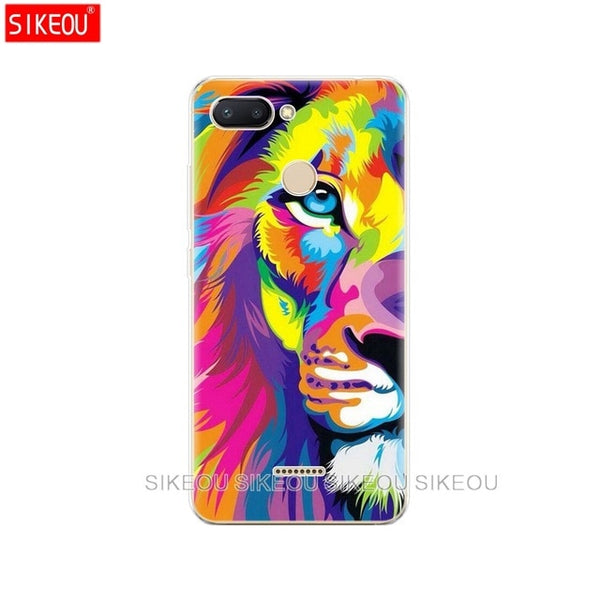 silicone case for Xiaomi Redmi 6 Case Full Protection Soft tpu Back Cover Phone Cases For Redmi6 bumper hongmi 6 Coque marble