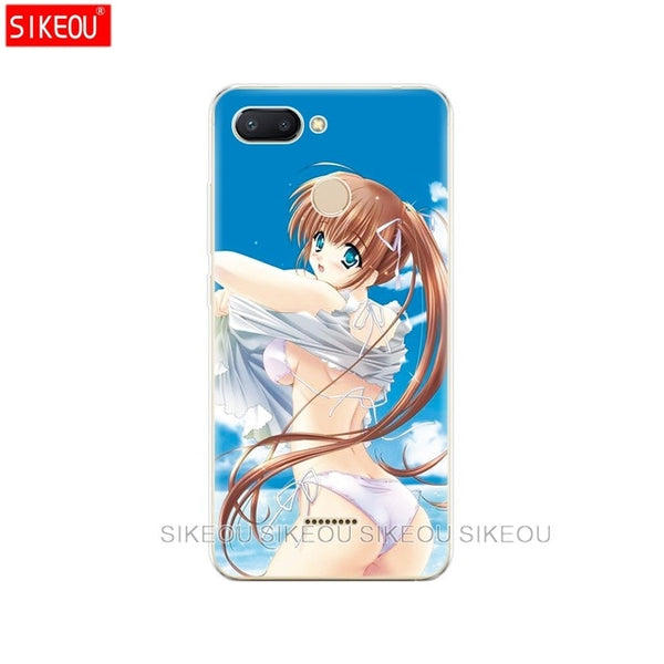silicone case for Xiaomi Redmi 6 Case Full Protection Soft tpu Back Cover Phone Cases For Redmi6 bumper hongmi 6 Coque marble