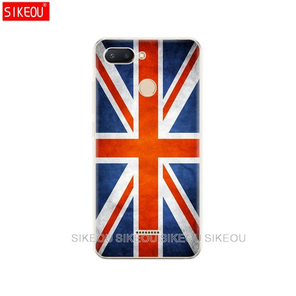 silicone case for Xiaomi Redmi 6 Case Full Protection Soft tpu Back Cover Phone Cases For Redmi6 bumper hongmi 6 Coque marble