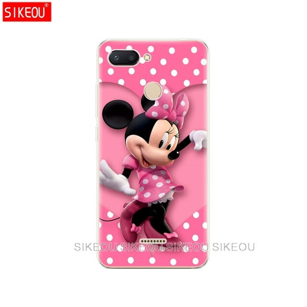 silicone case for Xiaomi Redmi 6 Case Full Protection Soft tpu Back Cover Phone Cases For Redmi6 bumper hongmi 6 Coque marble
