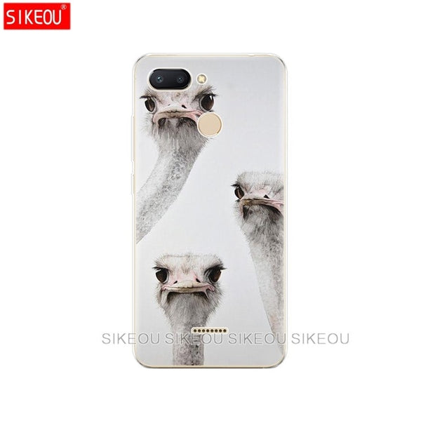 silicone case for Xiaomi Redmi 6 Case Full Protection Soft tpu Back Cover Phone Cases For Redmi6 bumper hongmi 6 Coque marble