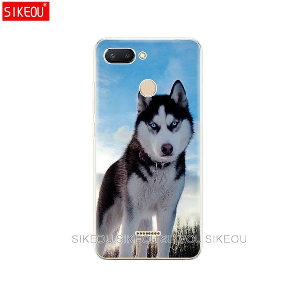 silicone case for Xiaomi Redmi 6 Case Full Protection Soft tpu Back Cover Phone Cases For Redmi6 bumper hongmi 6 Coque marble