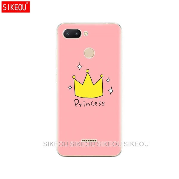 silicone case for Xiaomi Redmi 6 Case Full Protection Soft tpu Back Cover Phone Cases For Redmi6 bumper hongmi 6 Coque marble