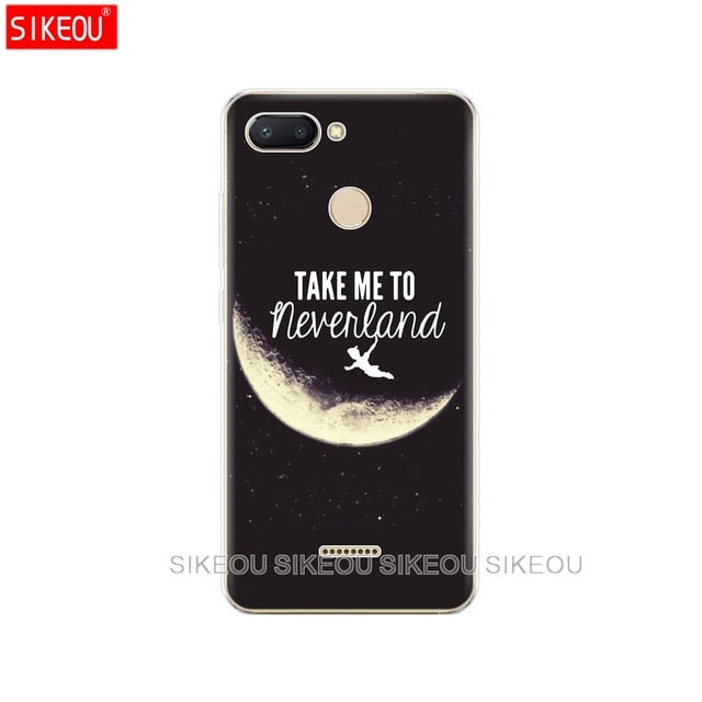 silicone case for Xiaomi Redmi 6 Case Full Protection Soft tpu Back Cover Phone Cases For Redmi6 bumper hongmi 6 Coque marble