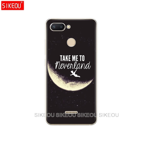 silicone case for Xiaomi Redmi 6 Case Full Protection Soft tpu Back Cover Phone Cases For Redmi6 bumper hongmi 6 Coque marble