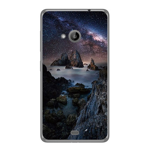 For Microsoft Nokia Lumia 535 5.0 inch Solf TPU Silicone Mobile Phone Cover Bag Cellphone Housing Shell Skin Mask DIY Case