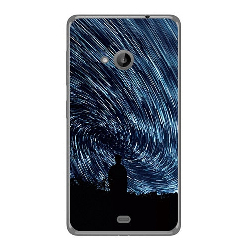 For Microsoft Nokia Lumia 535 5.0 inch Solf TPU Silicone Mobile Phone Cover Bag Cellphone Housing Shell Skin Mask DIY Case