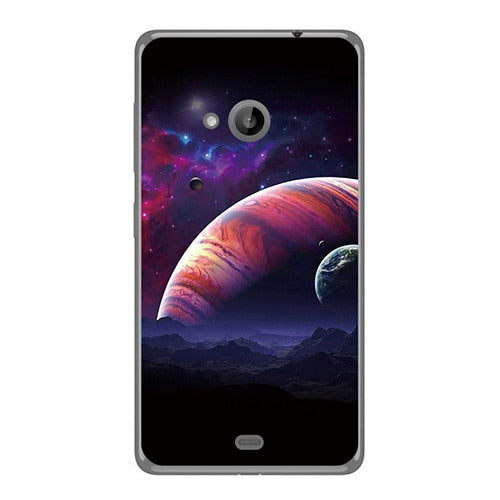 For Microsoft Nokia Lumia 535 5.0 inch Solf TPU Silicone Mobile Phone Cover Bag Cellphone Housing Shell Skin Mask DIY Case
