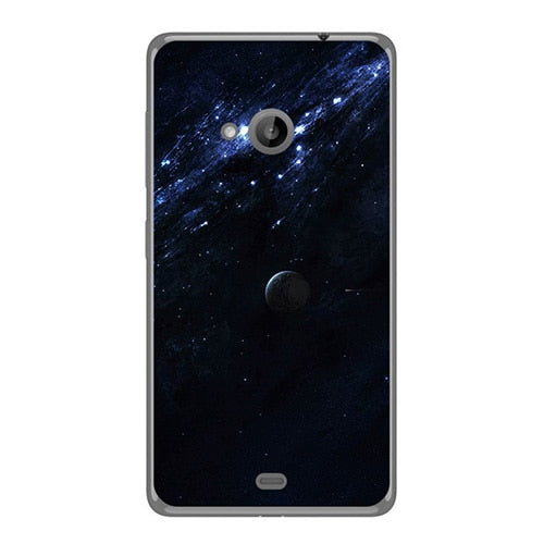 For Microsoft Nokia Lumia 535 5.0 inch Solf TPU Silicone Mobile Phone Cover Bag Cellphone Housing Shell Skin Mask DIY Case