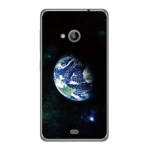 For Microsoft Nokia Lumia 535 5.0 inch Solf TPU Silicone Mobile Phone Cover Bag Cellphone Housing Shell Skin Mask DIY Case