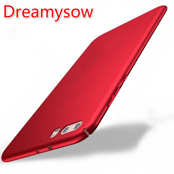 Dreamysow Luxury Hard Back Matte Case for Huawei P9 P8 Lite 2017 P20 lite Frosted PC full Phone Cover For huawei p9 p10 P20 Plus