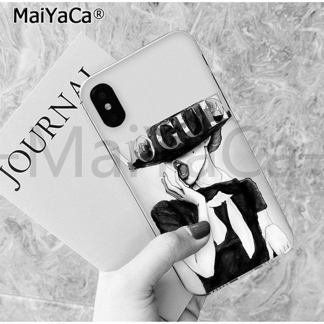 MaiYaCa HOT Woman More Issues than Vogue on sell Phone Case For iPhone X 6 6S 7 7plus 8 8Plus 5 5S SE XS XR XS MAX mobile cover