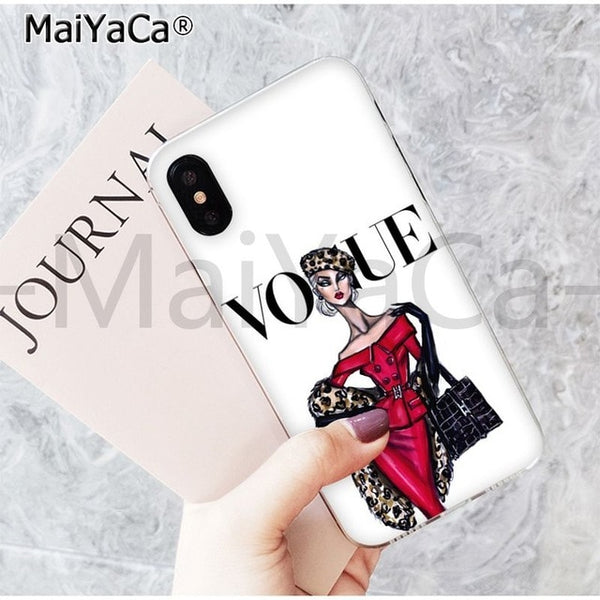 MaiYaCa HOT Woman More Issues than Vogue on sell Phone Case For iPhone X 6 6S 7 7plus 8 8Plus 5 5S SE XS XR XS MAX mobile cover