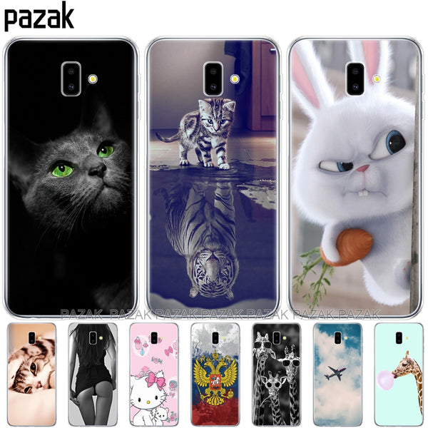 case For Samsung J6 Plus Soft TPU Print Cover For Samsung Galaxy J6Plus 2018 J6+ J 6 Plus J610 J610F Cases Silicone Phone Capas