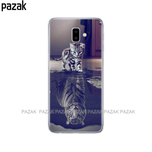 case For Samsung J6 Plus Soft TPU Print Cover For Samsung Galaxy J6Plus 2018 J6+ J 6 Plus J610 J610F Cases Silicone Phone Capas