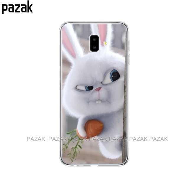 case For Samsung J6 Plus Soft TPU Print Cover For Samsung Galaxy J6Plus 2018 J6+ J 6 Plus J610 J610F Cases Silicone Phone Capas