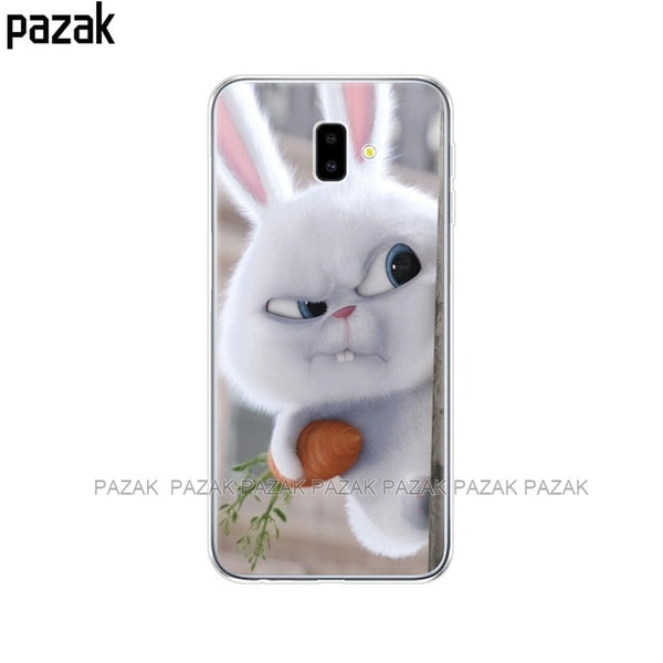 case For Samsung J6 Plus Soft TPU Print Cover For Samsung Galaxy J6Plus 2018 J6+ J 6 Plus J610 J610F Cases Silicone Phone Capas