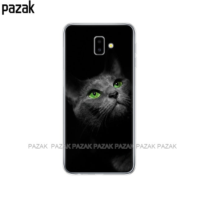 case For Samsung J6 Plus Soft TPU Print Cover For Samsung Galaxy J6Plus 2018 J6+ J 6 Plus J610 J610F Cases Silicone Phone Capas