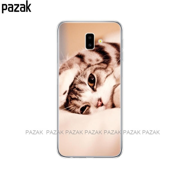 case For Samsung J6 Plus Soft TPU Print Cover For Samsung Galaxy J6Plus 2018 J6+ J 6 Plus J610 J610F Cases Silicone Phone Capas