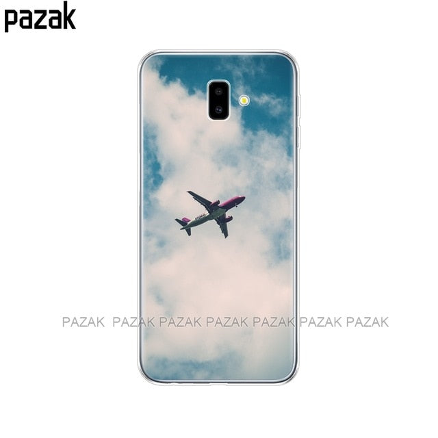 case For Samsung J6 Plus Soft TPU Print Cover For Samsung Galaxy J6Plus 2018 J6+ J 6 Plus J610 J610F Cases Silicone Phone Capas