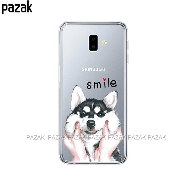 case For Samsung J6 Plus Soft TPU Print Cover For Samsung Galaxy J6Plus 2018 J6+ J 6 Plus J610 J610F Cases Silicone Phone Capas