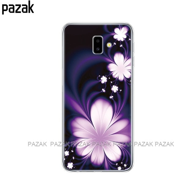 case For Samsung J6 Plus Soft TPU Print Cover For Samsung Galaxy J6Plus 2018 J6+ J 6 Plus J610 J610F Cases Silicone Phone Capas